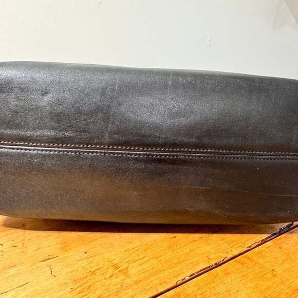 COACH SOHO WAVERLY Tote Bag Vintage Leather Black 4140 - Picture 12 of 12